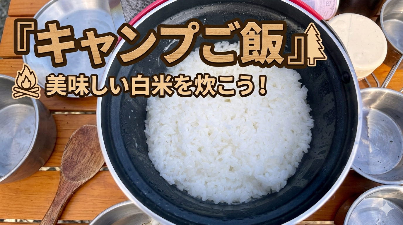 美味しい白米を炊こうのアイキャッチ画像